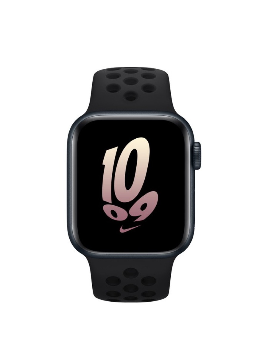 Apple Watch SE 2 Nike 44mm GPS Midnight Aluminum Case with Black/Black Nike Sport Band Apple Watch SE 2 Nike 44mm GPS Midnight Aluminum Case with Black/Black Nike Sport Band