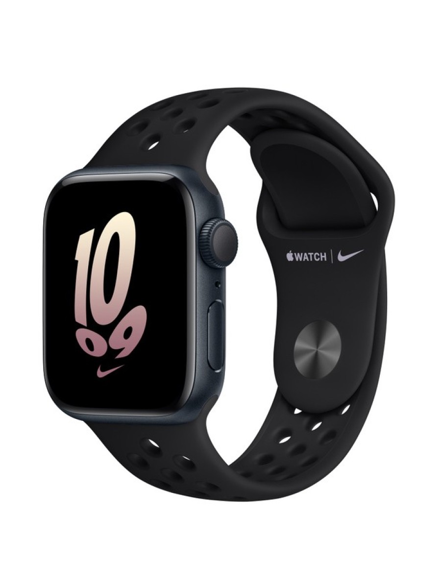 Apple Watch SE 2 Nike 40mm GPS Midnight Aluminum Case with Black/Black Nike Sport Band Apple Watch SE 2 Nike 40mm GPS Midnight Aluminum Case with Black/Black Nike Sport Band