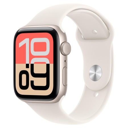 Apple Watch SE 3 40mm GPS Starlight Aluminum Case with Starlight Sport Band