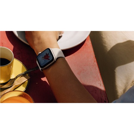 Apple Watch SE 3 40mm GPS Starlight Aluminum Case with Starlight Sport Band