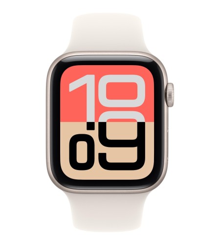 Apple Watch SE 3 44mm GPS Starlight Aluminum Case with Starlight Sport Band