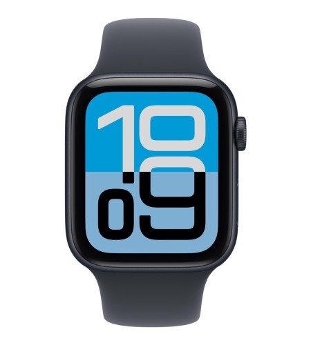 Apple Watch SE 3 44mm GPS Midnight Aluminum Case with Midnight Sport Band