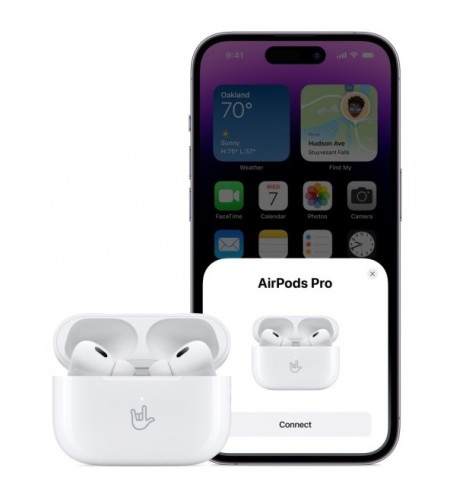 Беспроводные наушники Apple AirPods Pro 2 в футляре с зарядкой MagSafe (USB-C)