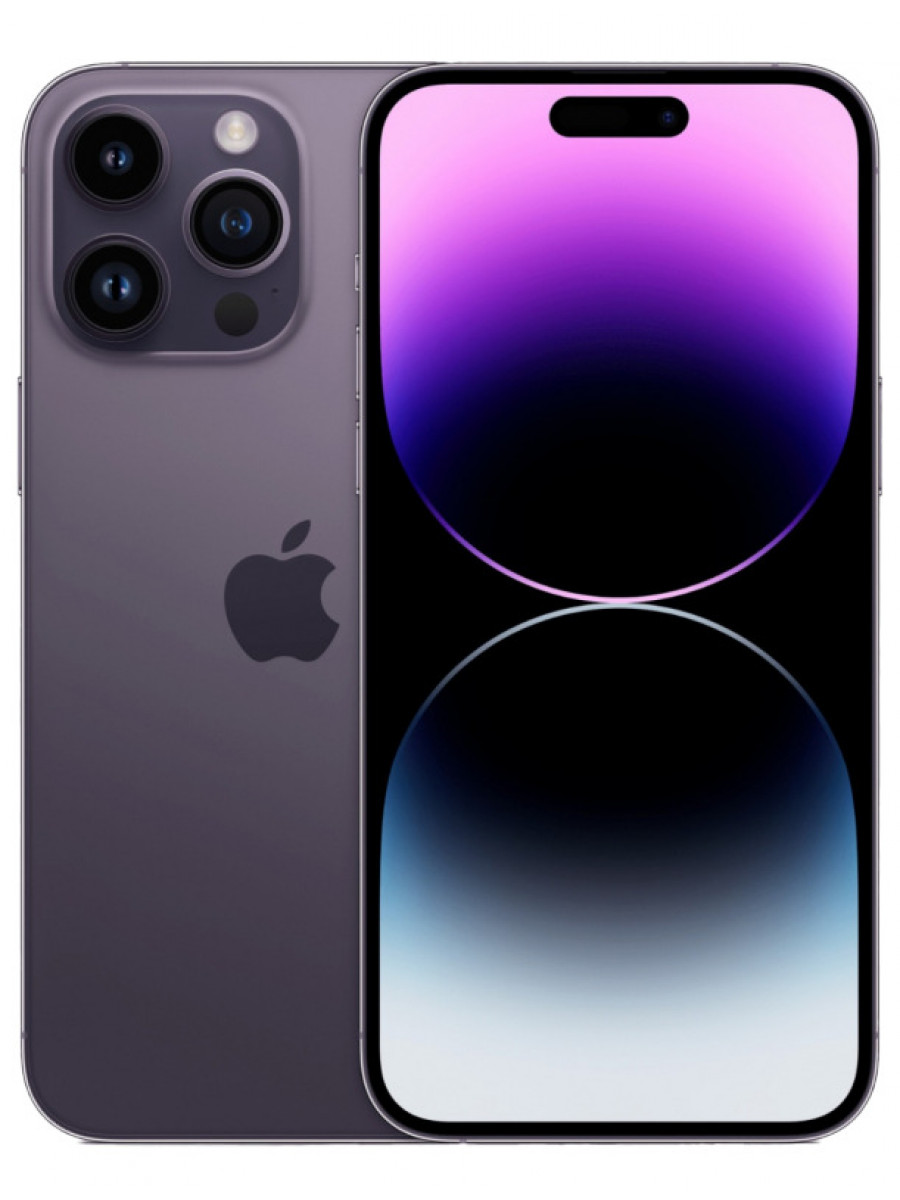 Смартфон Apple iPhone 14 Pro Max 128 ГБ, Dual: nano SIM + eSIM, глубокий фиолетовый Смартфон Apple iPhone 14 Pro Max 128 ГБ, Dual: nano SIM + eSIM, глубокий фиолетовый