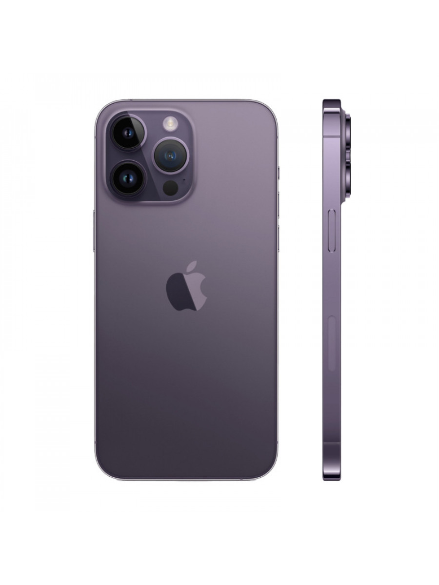 Смартфон Apple iPhone 14 Pro Max 128 ГБ, Dual: nano SIM + eSIM, глубокий фиолетовый Смартфон Apple iPhone 14 Pro Max 128 ГБ, Dual: nano SIM + eSIM, глубокий фиолетовый