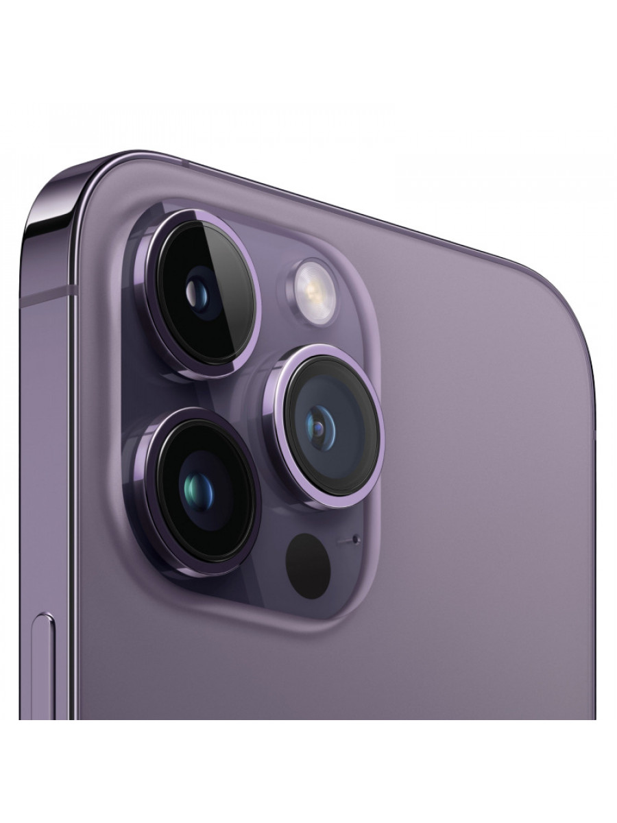 Смартфон Apple iPhone 14 Pro Max 128 ГБ, Dual: nano SIM + eSIM, глубокий фиолетовый Смартфон Apple iPhone 14 Pro Max 128 ГБ, Dual: nano SIM + eSIM, глубокий фиолетовый