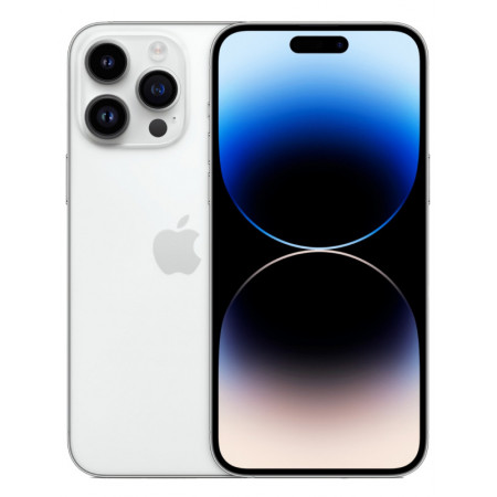 Смартфон Apple iPhone 14 Pro Max 128 ГБ, Dual: nano SIM + eSIM, серебристый