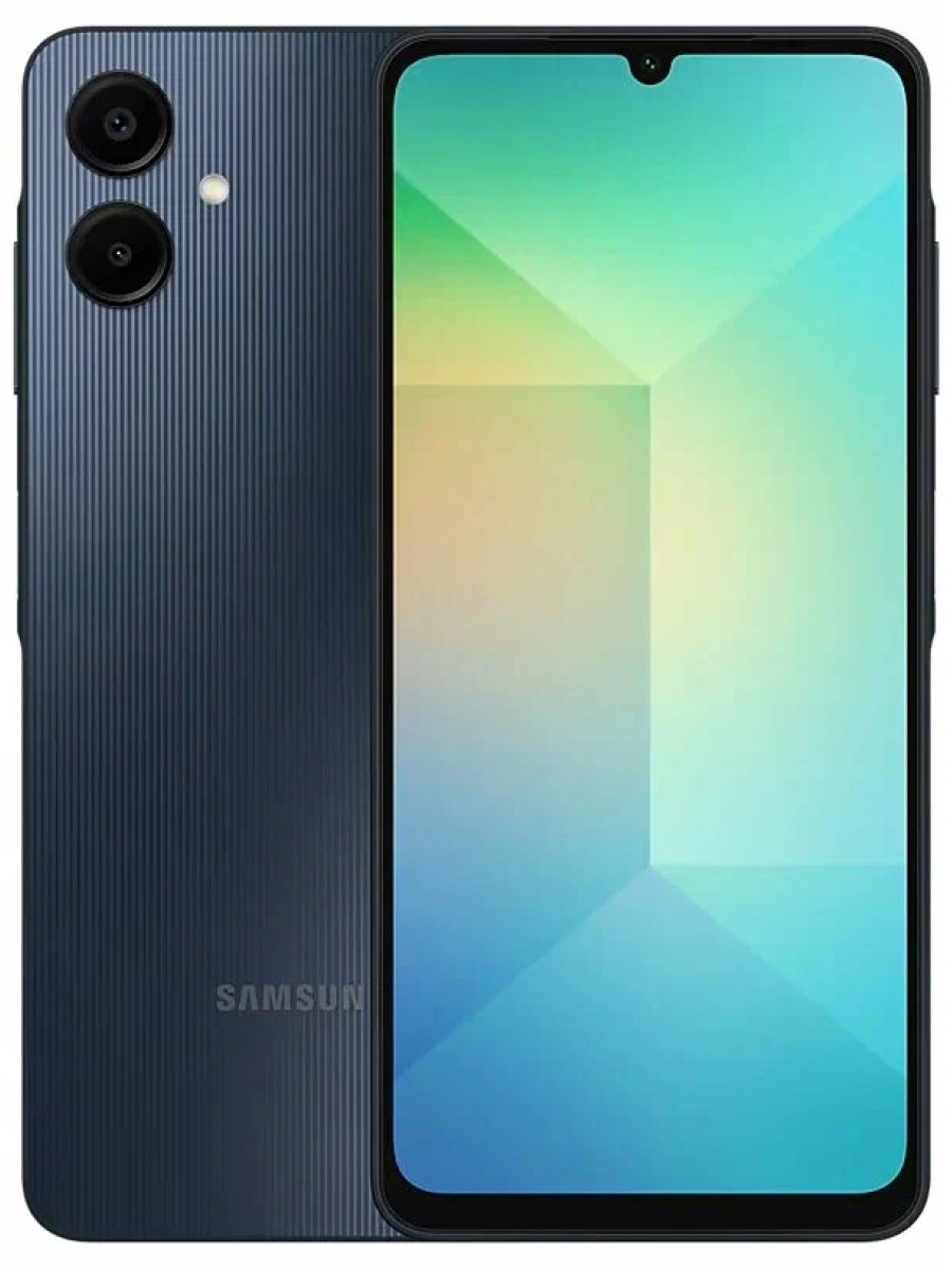 Смартфон Samsung Galaxy A06, 4.64 ГБ, чёрный Смартфон Samsung Galaxy A06, 4.64 ГБ, чёрный