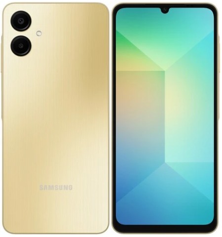 Смартфон Samsung Galaxy A06 4/64 ГБ, золотой Смартфон Samsung Galaxy A06 4/64 ГБ, золотой