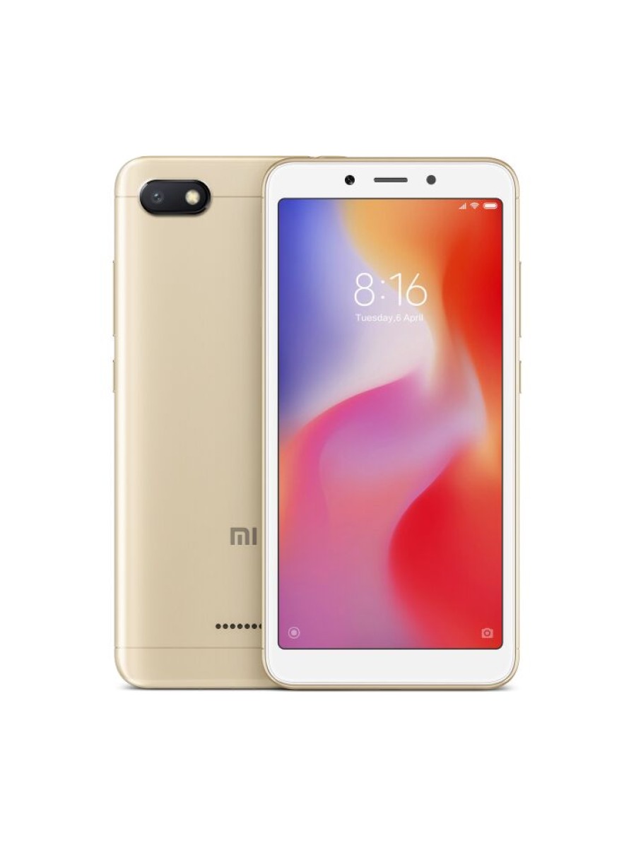 Смартфон Xiaomi Redmi 6A, 2.16 ГБ, золотой Смартфон Xiaomi Redmi 6A, 2.16 ГБ, золотой