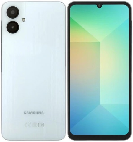 Смартфон Samsung Galaxy A06 4/64 ГБ, голубой Смартфон Samsung Galaxy A06 4/64 ГБ, голубой