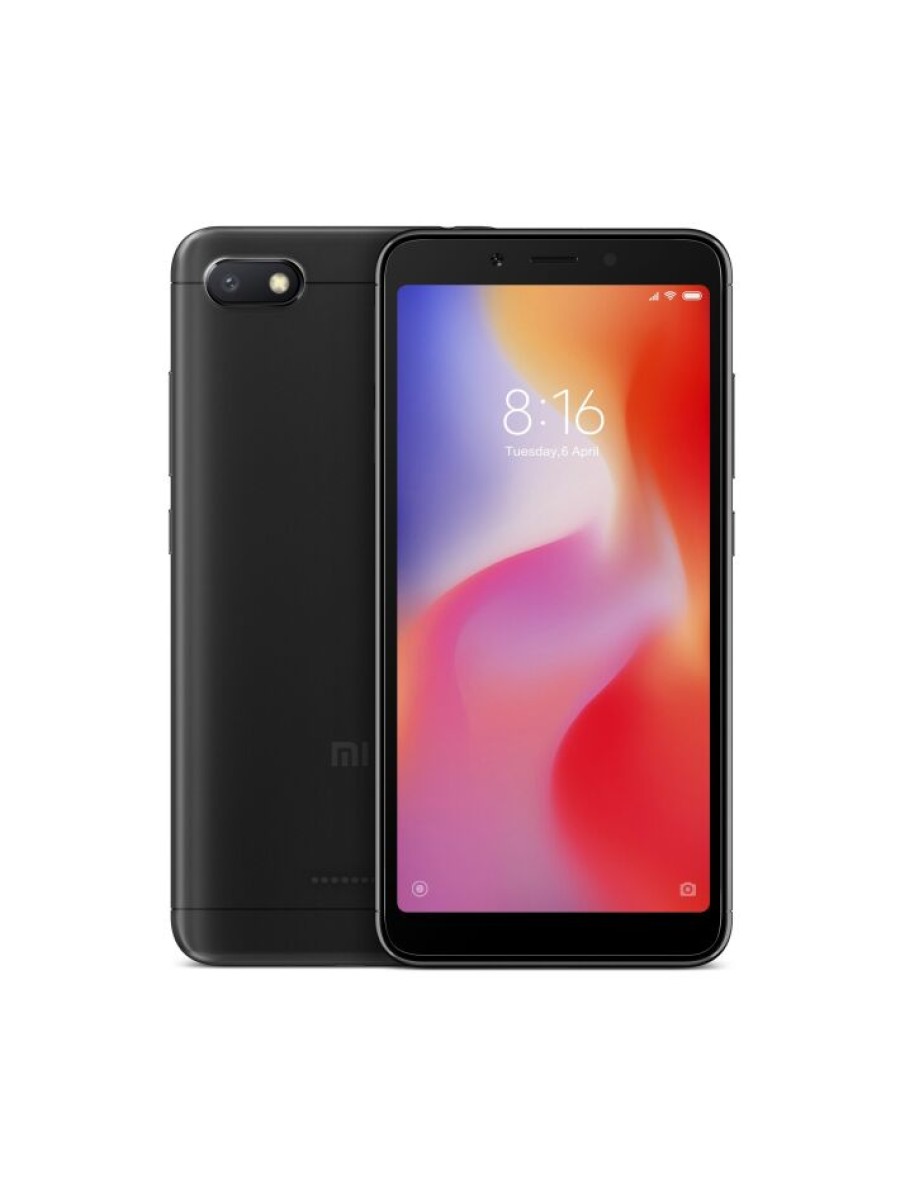 Смартфон Xiaomi Redmi 6A, 2.16 ГБ, черный Смартфон Xiaomi Redmi 6A, 2.16 ГБ, черный