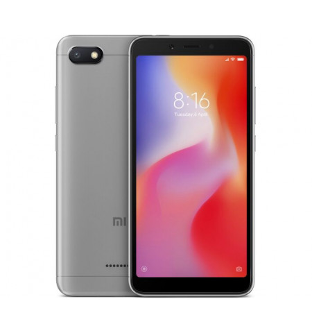 Смартфон Xiaomi Redmi 6A, 2.16 ГБ, серый