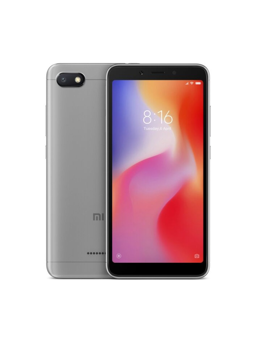 Смартфон Xiaomi Redmi 6A, 2.16 ГБ, серый