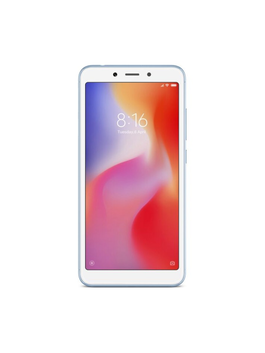 Смартфон Xiaomi Redmi 6A, 2.16 ГБ, синий Смартфон Xiaomi Redmi 6A, 2.16 ГБ, синий
