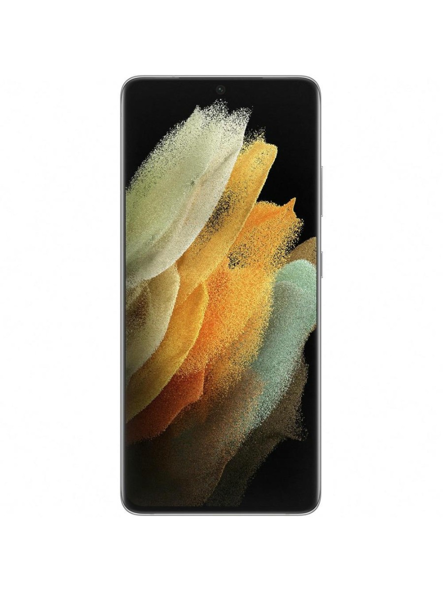Смартфон Samsung Galaxy S21 Ultra 256 ГБ серебряный фантом