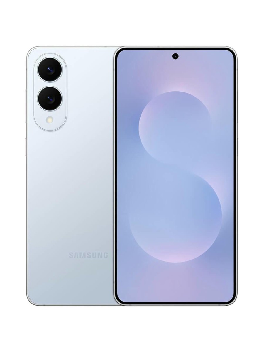 Смартфон Samsung Galaxy S25 Edge 512 ГБ голубой титан