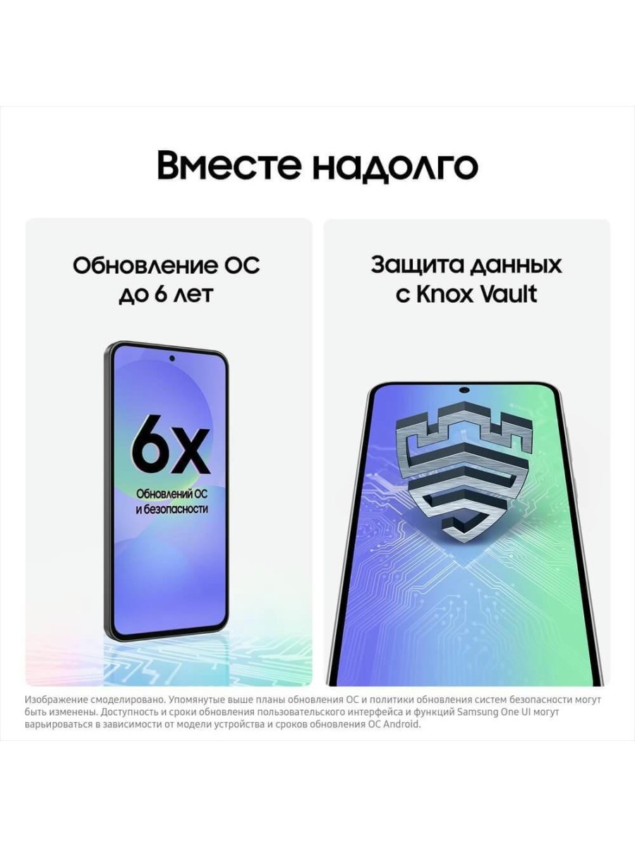 Смартфон Samsung Galaxy A36 128 ГБ серый
