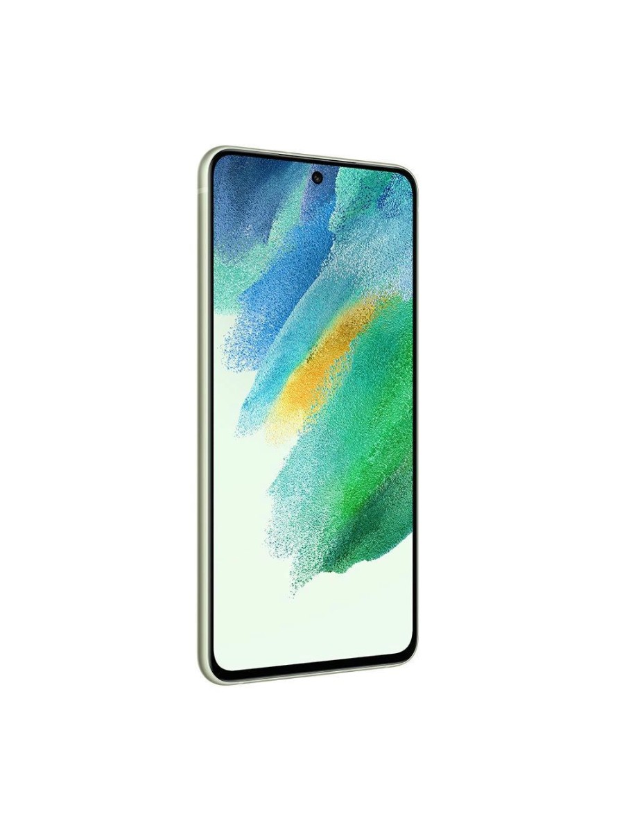 Смартфон Samsung Galaxy S21FE 256 ГБ зелёный
