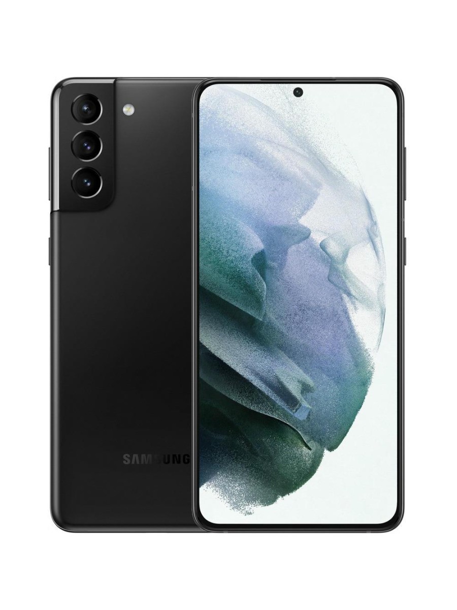 Смартфон Samsung Galaxy S21+ 256 ГБ чёрный фантом