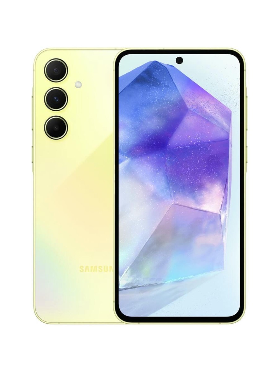 Смартфон Samsung Galaxy A55 256 ГБ жёлтый