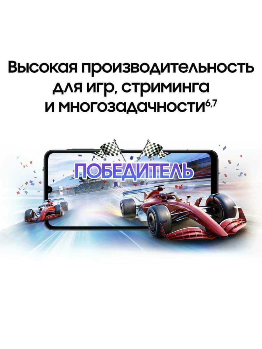 Смартфон Samsung Galaxy A07 4+128 ГБ фиолетовый