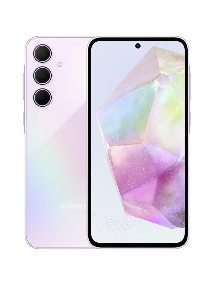 Смартфон Samsung Galaxy A35 128 ГБ лавандовый