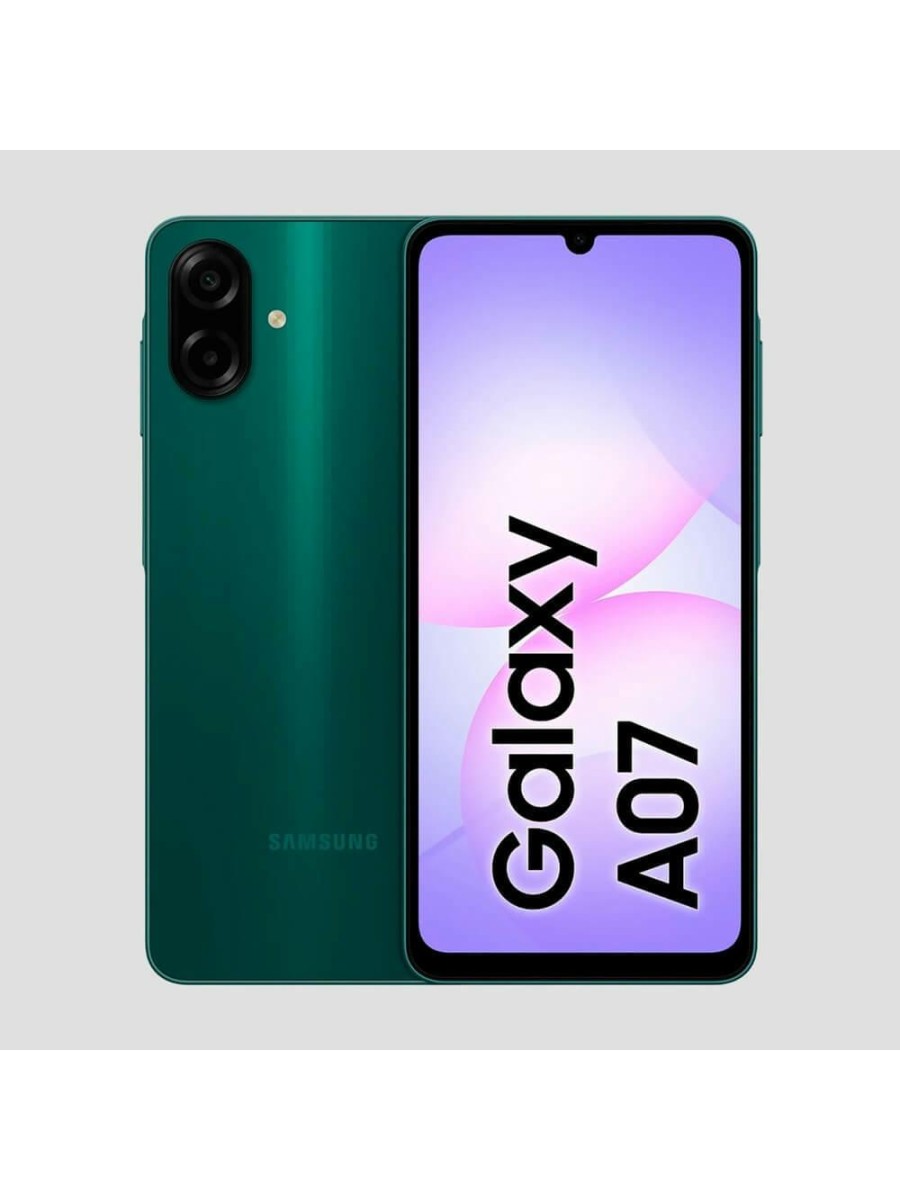 Смартфон Samsung Galaxy A07 4+128 ГБ зелёный