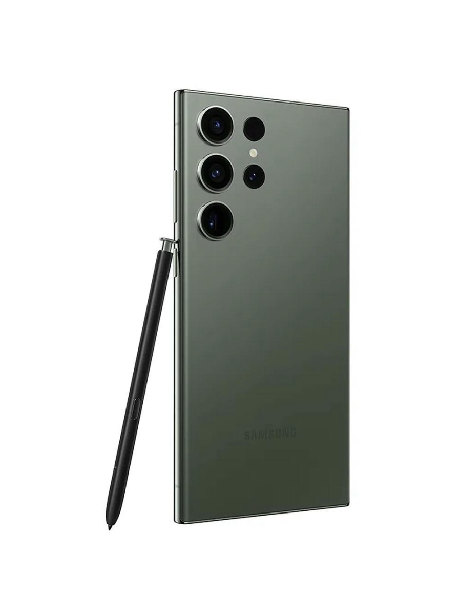 Смартфон Samsung Galaxy S23 Ultra 256 ГБ зелёный