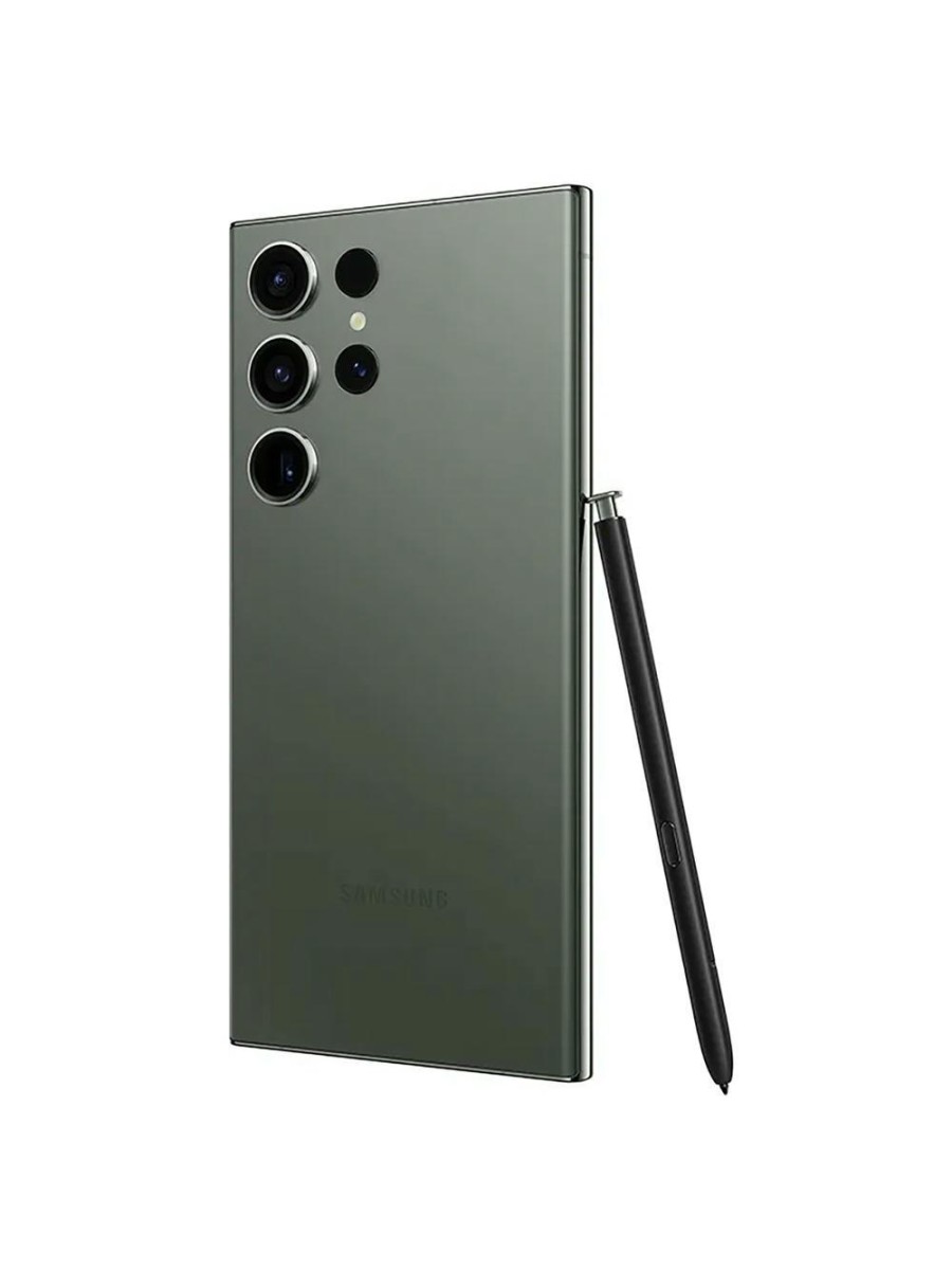 Смартфон Samsung Galaxy S23 Ultra 256 ГБ зелёный
