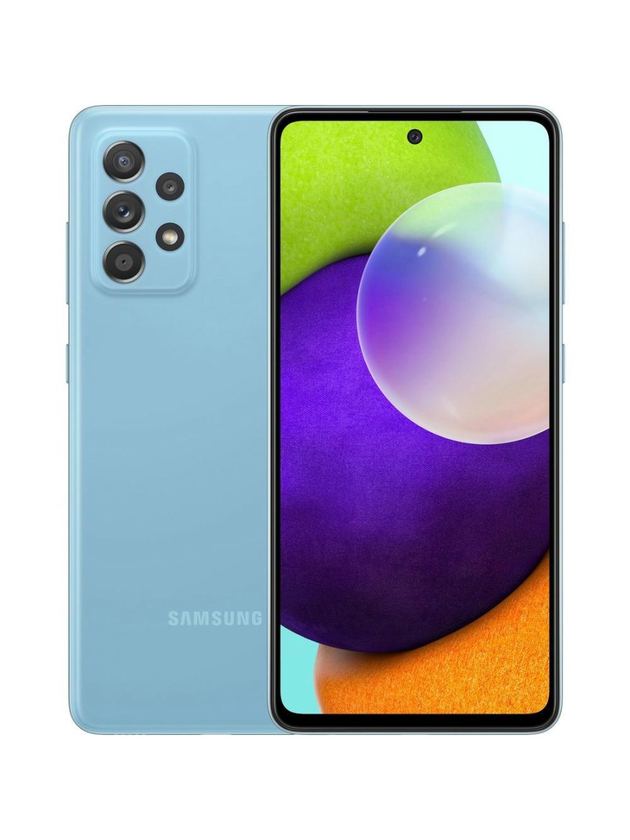 Смартфон Samsung Galaxy A52 128 ГБ голубой