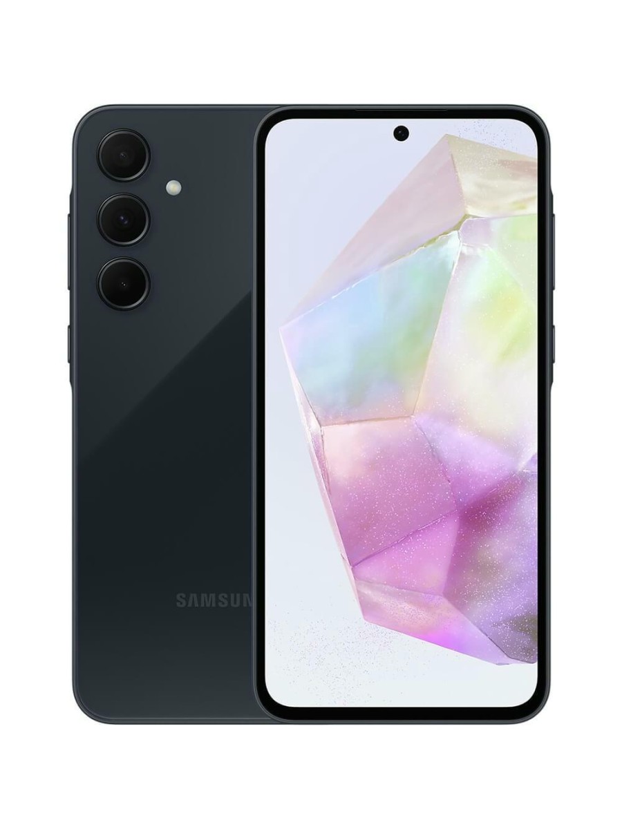 Смартфон Samsung Galaxy A35 128 ГБ тёмно-синий