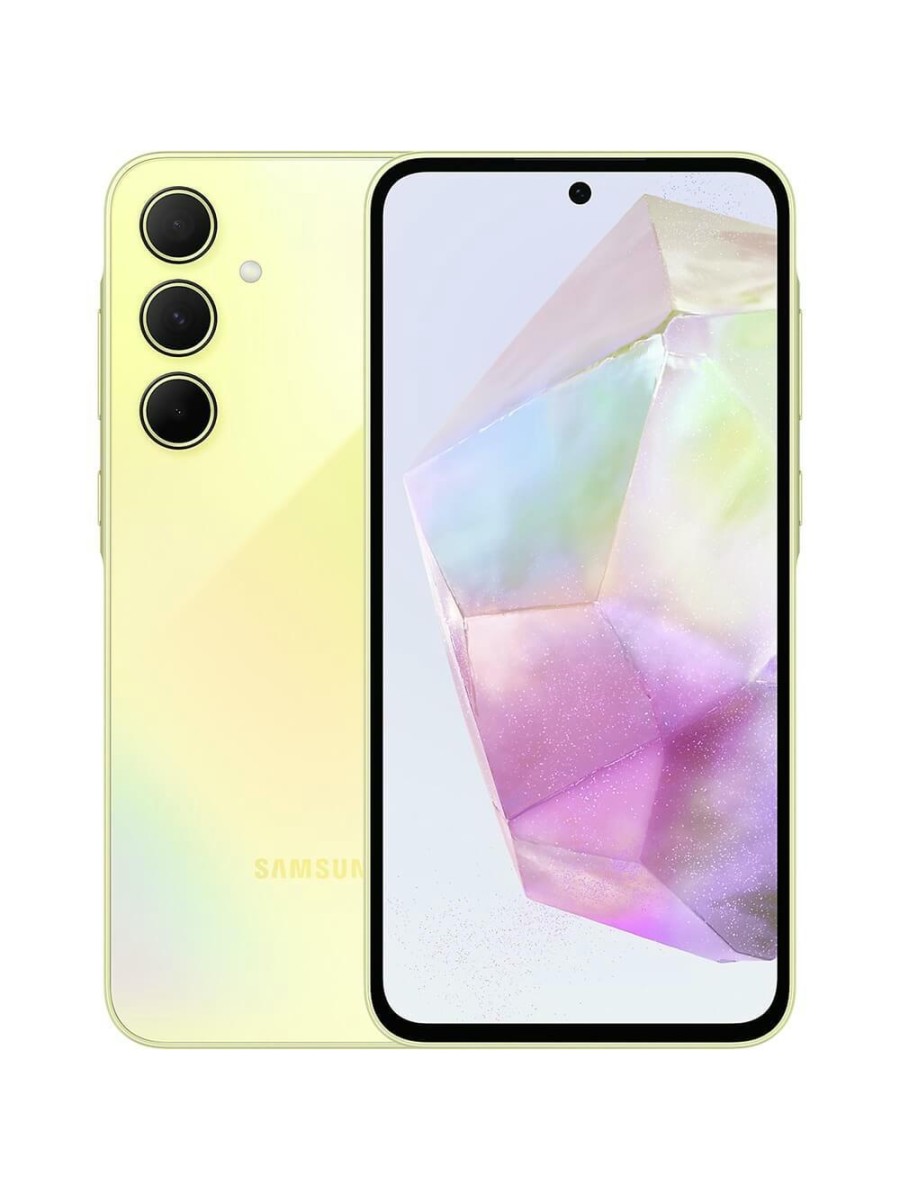 Смартфон Samsung Galaxy A35 256 ГБ жёлтый