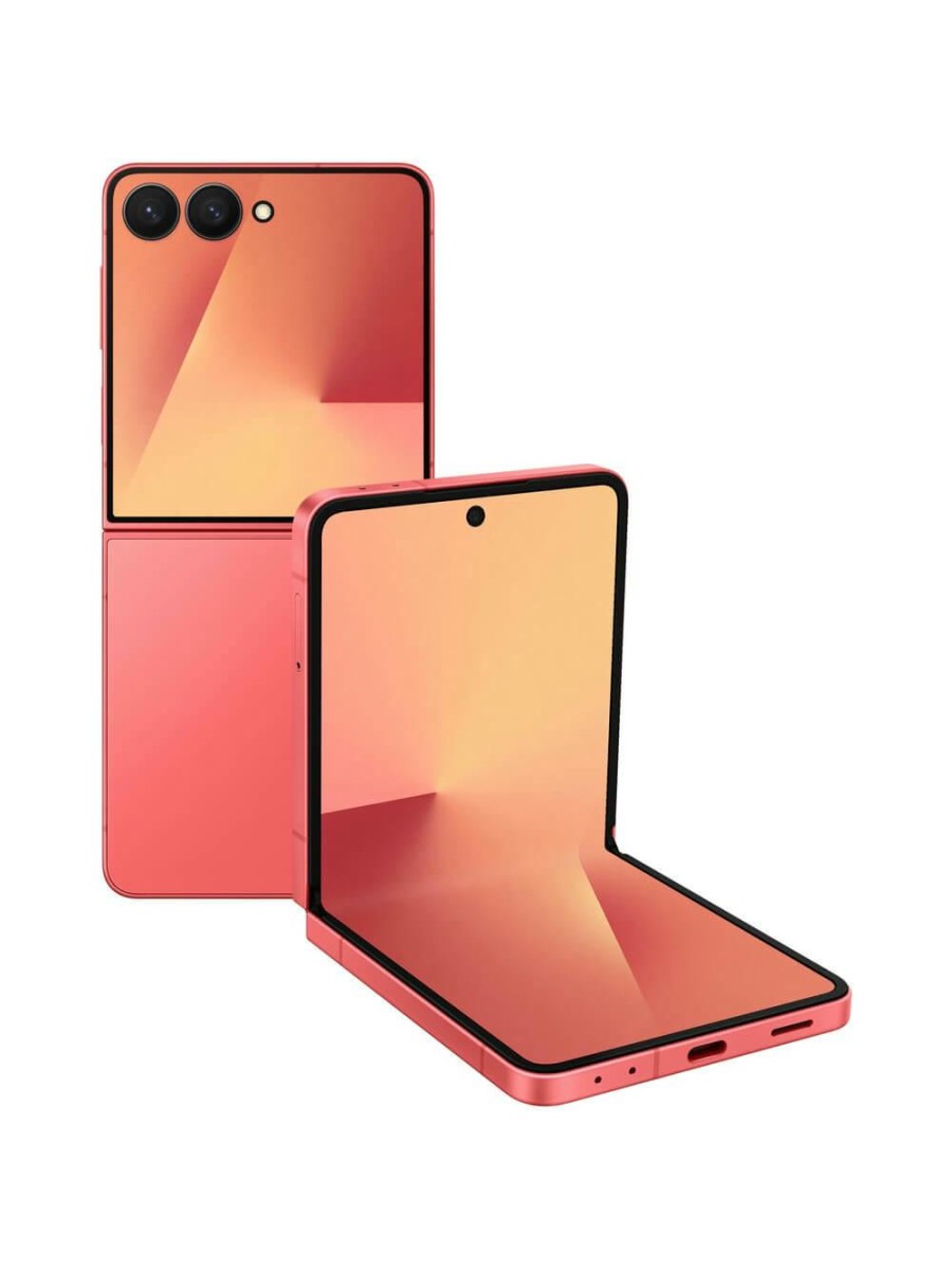Смартфон Samsung Galaxy Z Flip 7 5G 256 ГБ коралловый
