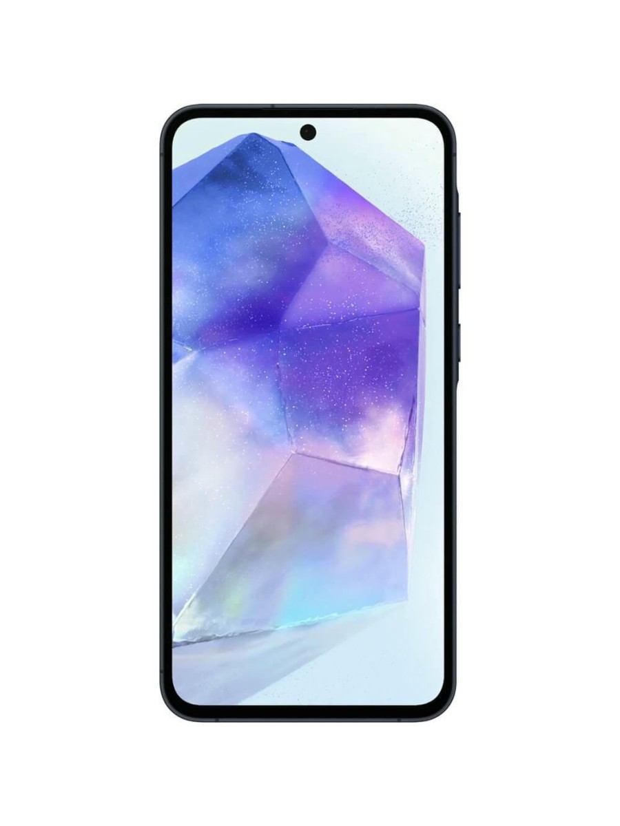 Смартфон Samsung Galaxy A55 128 ГБ тёмно-синий