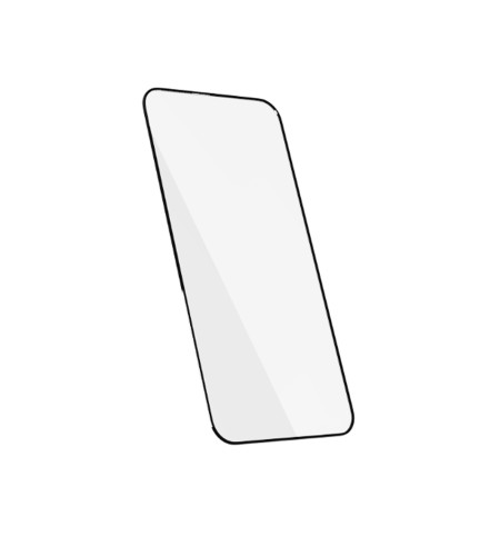 Стекло защитное FaisON для XIAOMI Mi 13/14, GL-04, Super-D, 0.4 мм, глянцевое, цвет: чёрный