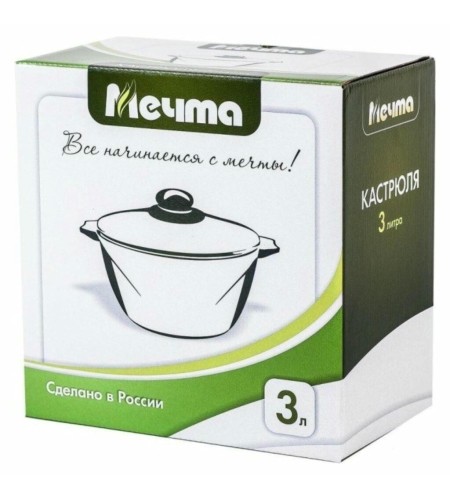 Кастрюля Мечта Гранит star 3л 43803