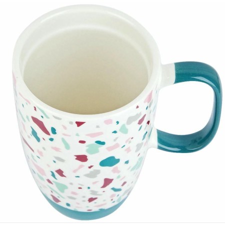 Кружка Nouvelle Home Цветная крошка 0,5л с крышкой 0461006-3