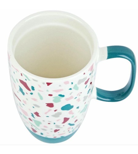 Кружка Nouvelle Home Цветная крошка 0,5л с крышкой 0461006-3