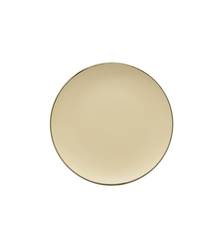 Тарелка обеденная NuovaCasa Latte 26см бежевая TRC044