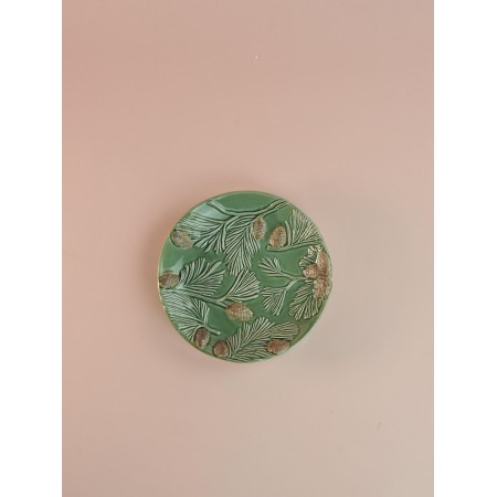 Тарелка закусочная Green Pine 21,5см 145-206