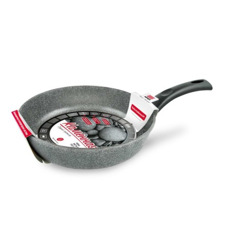 Сковорода НМП Каменная 26см серый гранит 19126