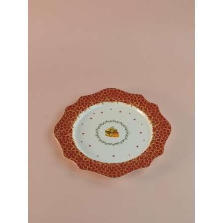 Тарелка новогодняя Magic time 21см 49899