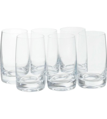 Набор стаканов для воды Bohemia Идеал 250мл 6шт. без деколи