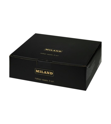 Набор чашек MILAND 248мл 6шт КС-3037