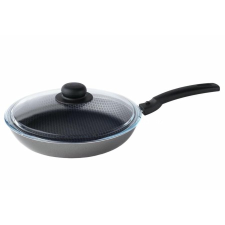 Сковорода Scovo Dicsovery d28cм со стеклянной крышкой и съемной ручкой