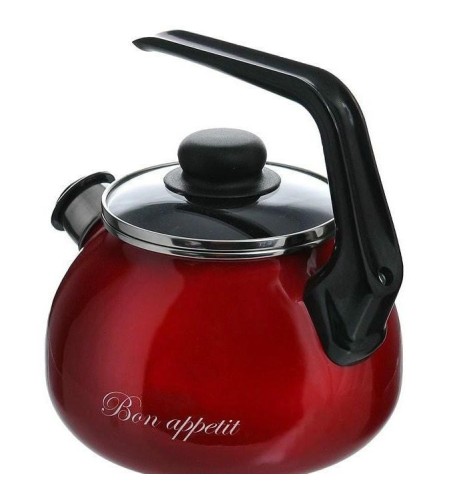 Чайник сферический Bon Appétit 2л мокрый асфальт 1RA12