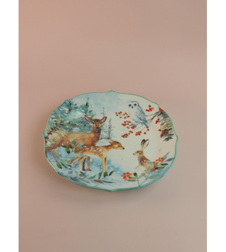 Тарелка обеденная Lefard Лесная сказка 26,5cм 409-167