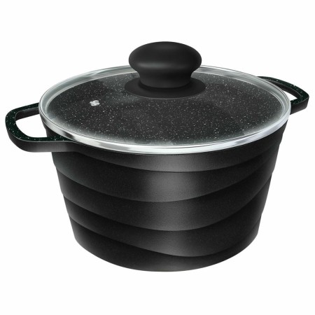 Кастрюля НМП Каменная Черный гранит 1,5л 186615