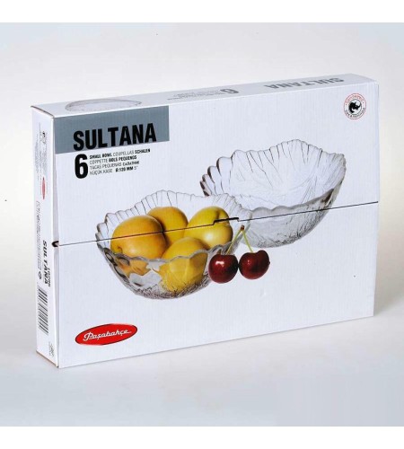 Набор тарелок Sultana 120мм 6 шт.